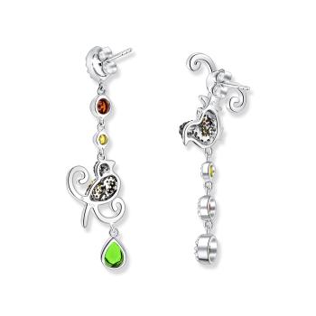 Preview: Nachti Paradiesvögel Ohrringe